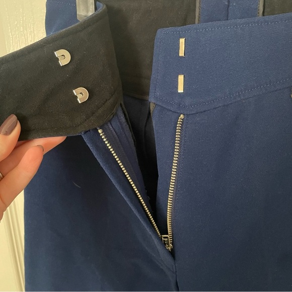 Vintage Obermeyer Pants Womens 12R Blue Stirrup Ski Snow Wool Blend Stretch - Picture 12 of 16